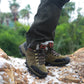 Men's Outdoor High-top Hiking Shoes Winter Plus Velvet Warm Snow Boots Waterproof Non-slip Wear-resistant Hiking Shoes