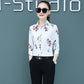 Women Casual Floral Shirt Korean Fashion Long Sleeve Top Women Casual Floral Shirt Korean Fashion Long Sleeve Top