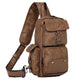 Chest Bag Men's Large-capacity Multi-layer Pocket Outdoor Riding Sports Shoulder Messenger Bag