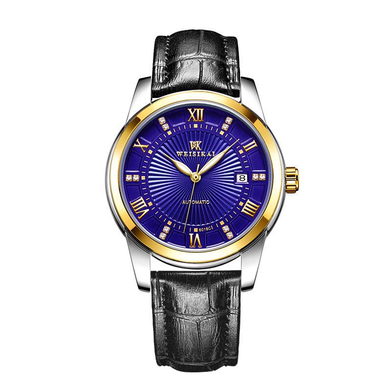 Automatic Machinery Men's Watches Top Brand Luxury Tourbillon Business Clock Steel Waterproof Watch