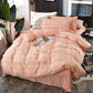 Bedding Set Queen King Single Duvet Cover Set Bed Linen Set Gray BedClothes