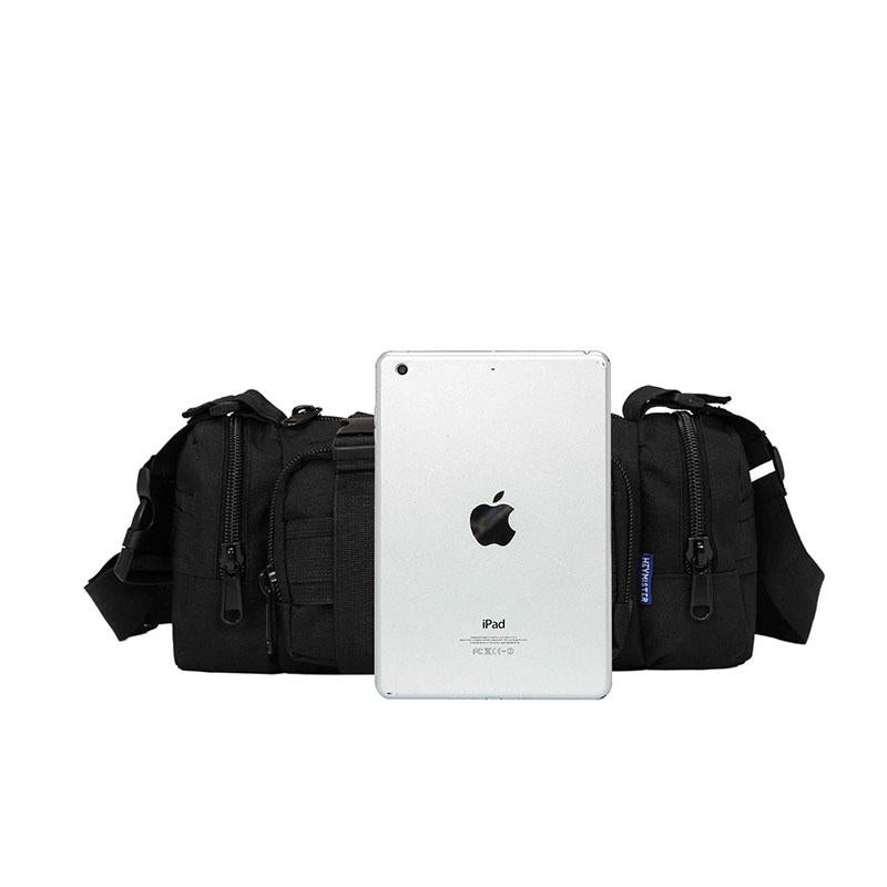 Men's Oxford Crossbody Bag chest bag casual sports riding shoulder bag Anti Theft Vintage Waist Pack