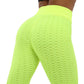 Women's Buttocks Jacquard Yoga Pants Sports Hip Leggings Fitness Pants Running Gym Training Running Trousers