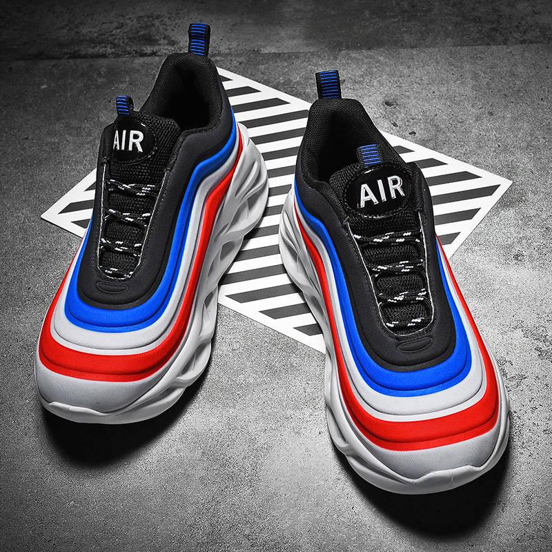 Sports running men's jogging air cushion blade shoes running sports men's maximum control shoes