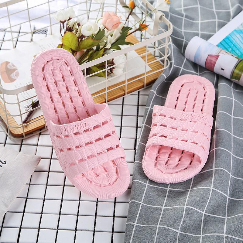 Home Massage Bathroom Couples Men's Sandals and Slippers Women's Non-slip and Waterproof Beach Slippers