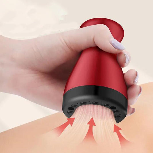 Gua Sha Cupping Instrument Electric Whole Body Dredge Thin Household Meridian Brush Lymphatic Massage Calf Universal Suction Artifact