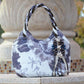 Middle Aged Women Handbag Casual Daily Shopper Ethnic Style  Anvas Cotton and Linen Woven Animal Flower Print Pattern