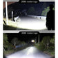 Zoomable Mini Flashlight Usb Charging Waterproof Home Outdoor Led Powerful  Torch