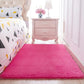 Plush Carpet Living Room Bedroom Room Female Growth Square Floor Mat