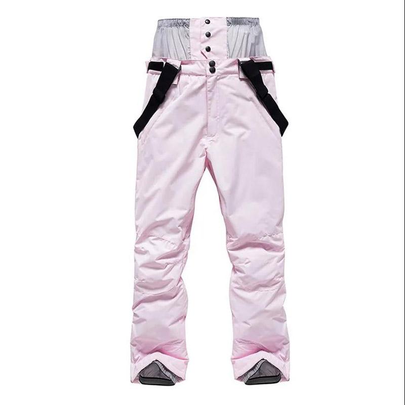 Winter Ski Pants Waist Protection Couples Windproof and Warm Wear-resistant Ski Wear Outdoor Single and Double Board Ski Pants