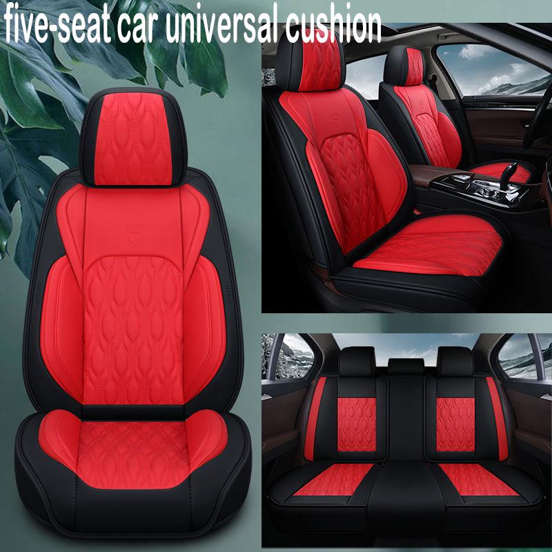 Waterproof Car Seat Cover Universal Leather 9 set Auto Seat Cushion 5 seats Universal car seat cover