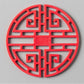 Chinese Style Retro Placemat Table Anti-scald Household Silicone Pad Dish Pad Coaster