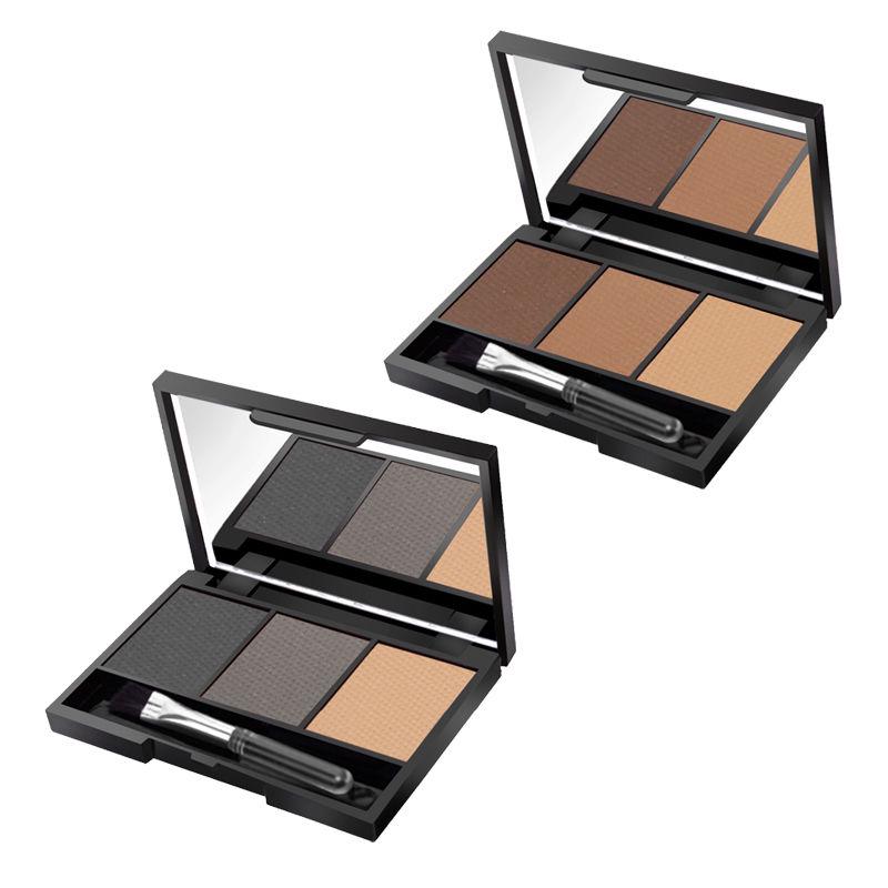 Tri-color eyebrow waterproof Sweat-proof non-bleaching long-lasting non-blooming eyebrow pencil