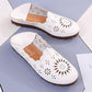 Summer Two-wear Flat Shoes Women's Loafers All-match Hollow Shoes Korean Bow Shoes