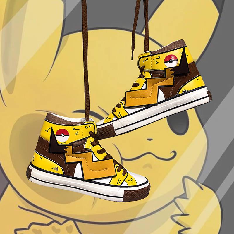 High Top Men Sneakers Comics Running Basketball Shoes Women Breathable Wear-resistant Canvas Shoeses