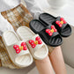 Soft and Cute Slippers Women Summer Home Non-slip Bathroom Couple Sandals and Slippers Men Wear Unisex