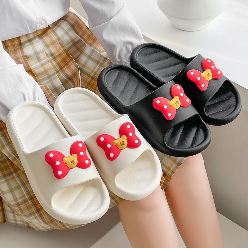 Soft and Cute Slippers Women Summer Home Non-slip Bathroom Couple Sandals and Slippers Men Wear Unisex