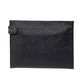 Business Briefcase Men PU Leather Zipper Buckle Waterproof A4 Paper Ipad Bags Handbag Clutch Bag