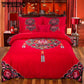 Home Textile Autumn Dark-color Flower Series Bed Linens 4pcs Bedding Sets Bed Set Duvet