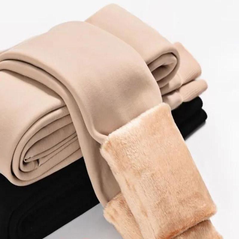 Leggings Stockings Thick and Velvet Women's Winter Bottoming One-piece Cold-proof Warmth Anti-hook Silk Pantyhose One Size Light-leg Artifact