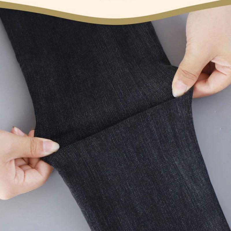 High Waist Jeans Women's Denim Jeans Pencil Pants Show Tall and Thin Korean Style Tights Slim Elastic Pants Show Figure Long Pants