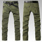 Men's Casual Pants Loose Straight Military Trousers Labor Overalls Spring and Autumn Work Wear-resistant Pants