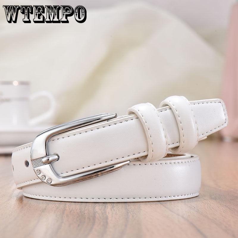 Women's belt simple versatile Korean decorative belt thin fashion belt