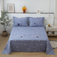 Three-piece Bedding Thick Bed Sheet A Pair of Pillowcases Cotton Fabric Skin-friendly Warm Breathable Washable Exquisite and Simple