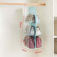 6 Pockets Bag Storage Bag Cloth Bag Thickening Purse Storage Dust Bag Hanging Wall Shelf Household Bag Finishing Collapsible Wardrobe Storage Handbag