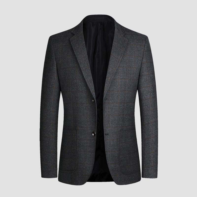 Middle-age Casual Suits 2021 Autumn and Winter Large Size Men's Blazers