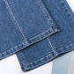 Summer Thin Wide-leg Jeans Girls Loose and Thin Straight-leg Pants Plus Size Casual Wide-leg Long Pants