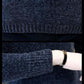 Plus Velvet Thickened Chenille Sweater Men's Autumn and Winter Korean Version of The Trend of Bottoming Shirt Round Neck Sweater Solid Color