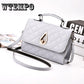 Elegant Diamond Lattice PU Handbags for Women Crossbody Shoulder Flap Bags