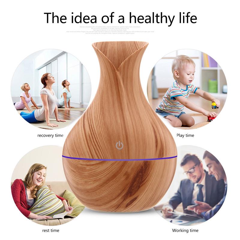 Ultrasonic Air Fresher Purification Aromatherapy Essential Oil Humidifier Mist Diffuser Air Purifier for Office Home