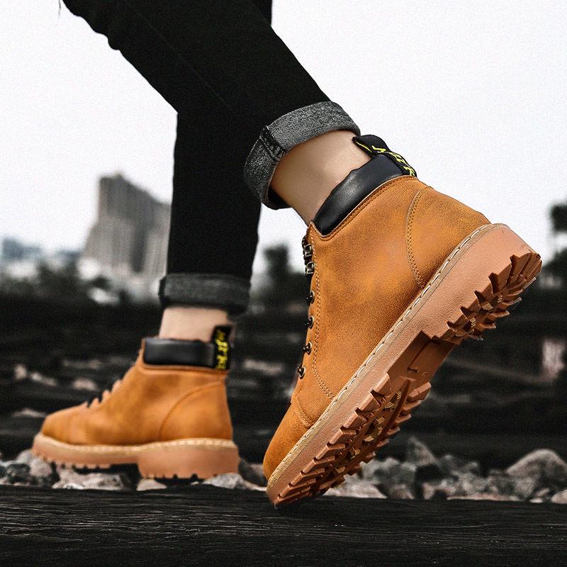 Martin Boots Men's British Style High Top Shoes Men's Work Shoes Snow Boots Desert Boots Men's Shoes