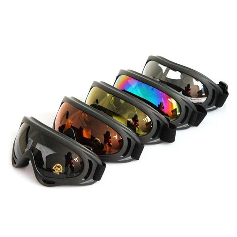 WTEMPO UV Protection Windproof Motorcycle Goggles Cycling Dirt Bike ATV Glasses Eyewear PFS