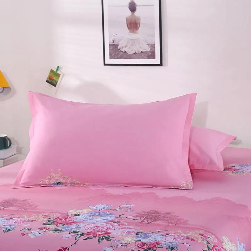 Cotton Pillowcase Pair Two Pack 48*74cm Double Bedroom Pillowcase Single Double Universal Pillowcase