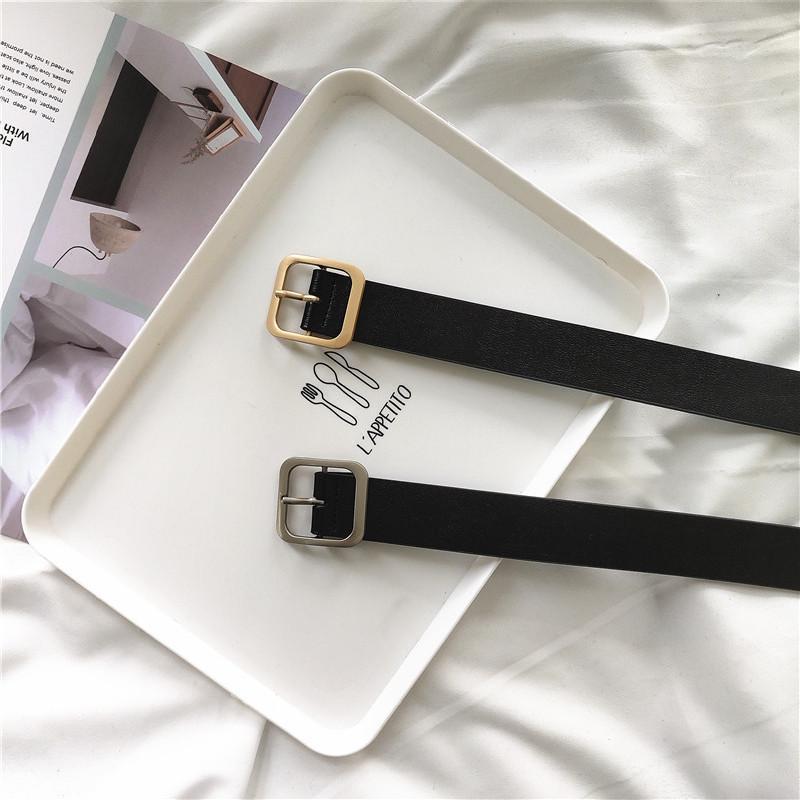 Belt Women Decoration Fashion PU Leather Pin Buckle Waist Belt Women Fashion