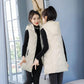 Women's Winterized Vest Autumn and Winter Mid-length Slim Fit Plus Size Thick Coat