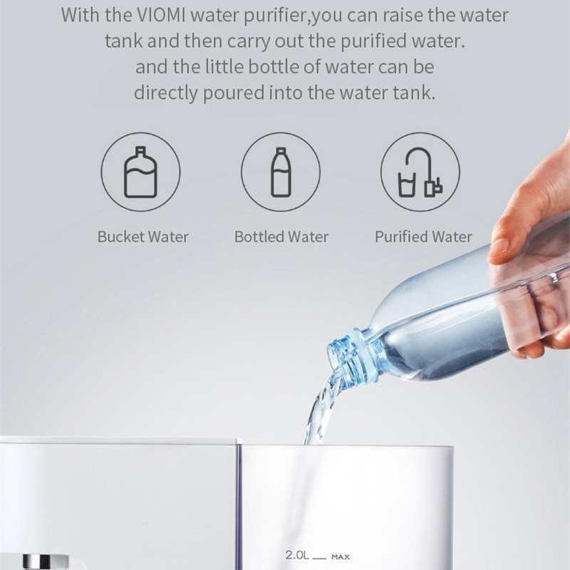 2L Secondary Instant Heating Water Dispenser 5 -speed Water Temperature Fast Heating Water Boiler