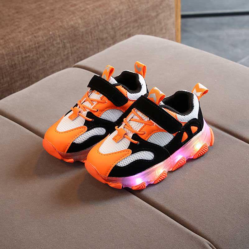21-30 Child Sneakers Baby Sandals Kids Basketball Shoes Wear-resistant Comfortable Breathable Shoes
