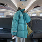 Winter Short Ladies Down Jacket Korean Fashion Loose Thick Cotton Stand Collar Jacket