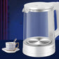 High Temperature Boiling Water High Borosilicate Glass Tea Pot Household 304 Stainless Steel Electric Kettle Open