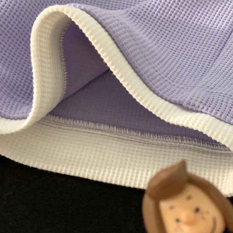 Waffle Casual Pants Women's Loose Wide-leg Straight-leg Shorts Summer Five-point Pants