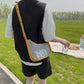 Women Clear Crossbody Bag Waterproof for Swimming Beach Portable Shoulder Transparent Bag Adjustable Shoulder Strap