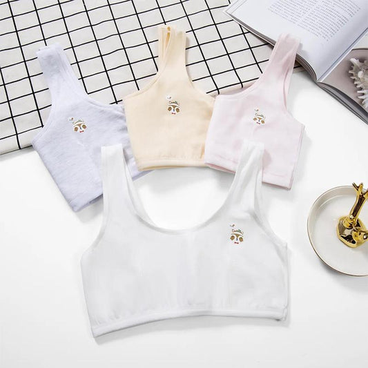 Fashionbyme Lovely Girls Printing Underwear Bra Vest
