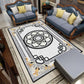 Living Room Carpet Marble Pattern Bedroom Bedside Blanket Household Square Floor Mats