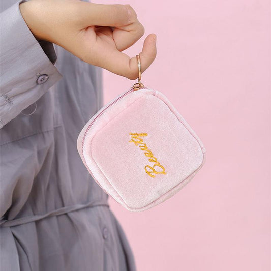 Cosmetic Storage Box Portable Student Storage Bag Go Out Cute Little Cosmetic Case Lipstick Bag