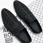 Men's Cloth Face Versatile Men's Korean Version British Formal Wear Pointy Breathable Suit Casual Shoes