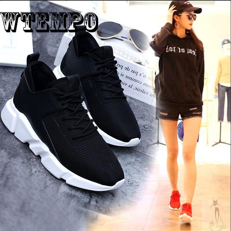 Sneakers Women Breathable Mesh Shoes Casual Lace Up Vulcanize Shoes Female Soft Tenis Shoes